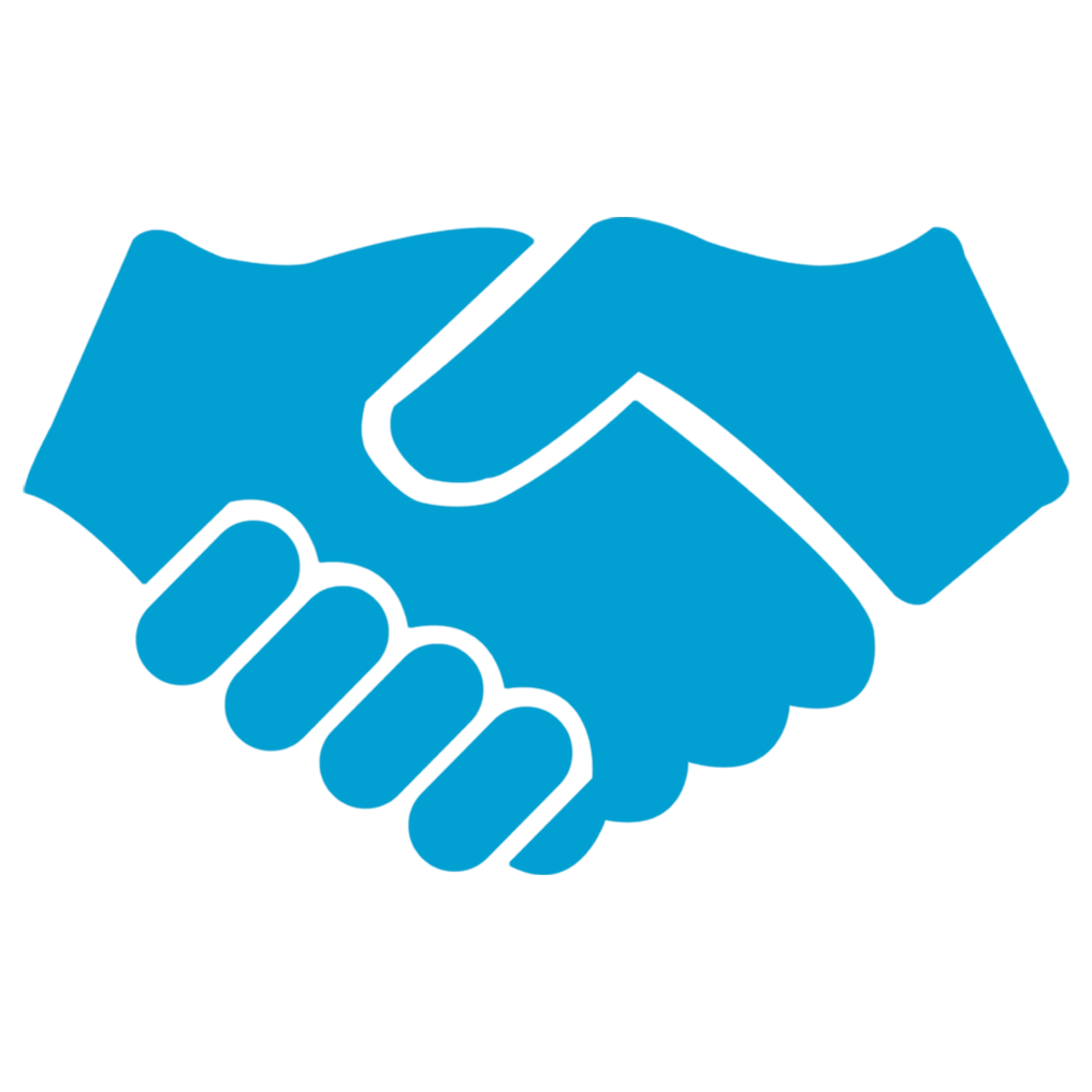 hand shake Commercial Point Center